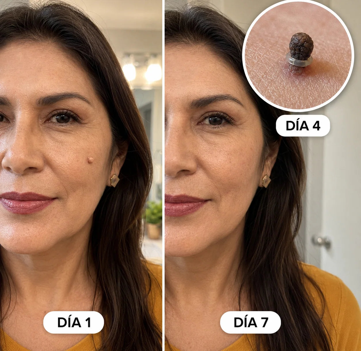 Kit removedor de verrugas